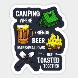 CAMPING ESSENTIALS Sticker